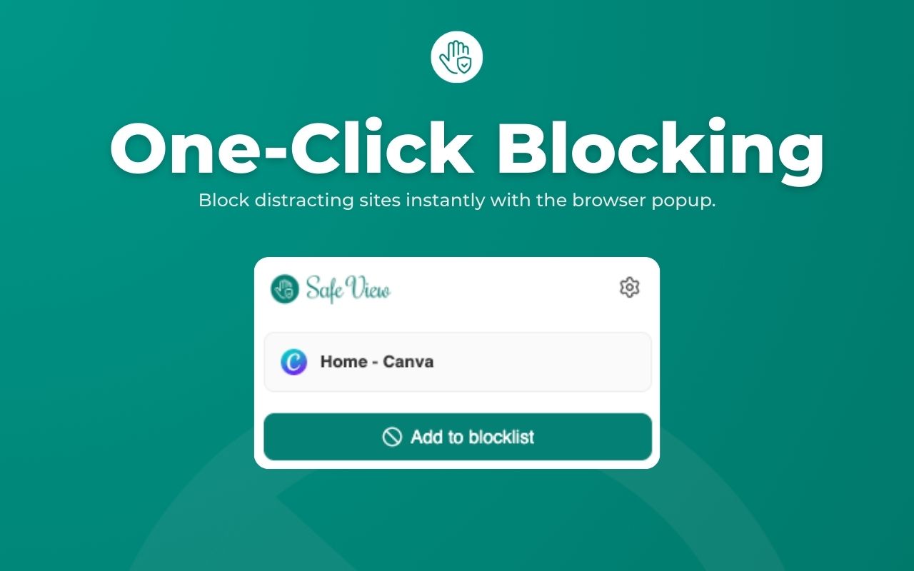 Safe View - Porn / Adult Site Blocker chrome谷歌浏览器插件_扩展第1张截图