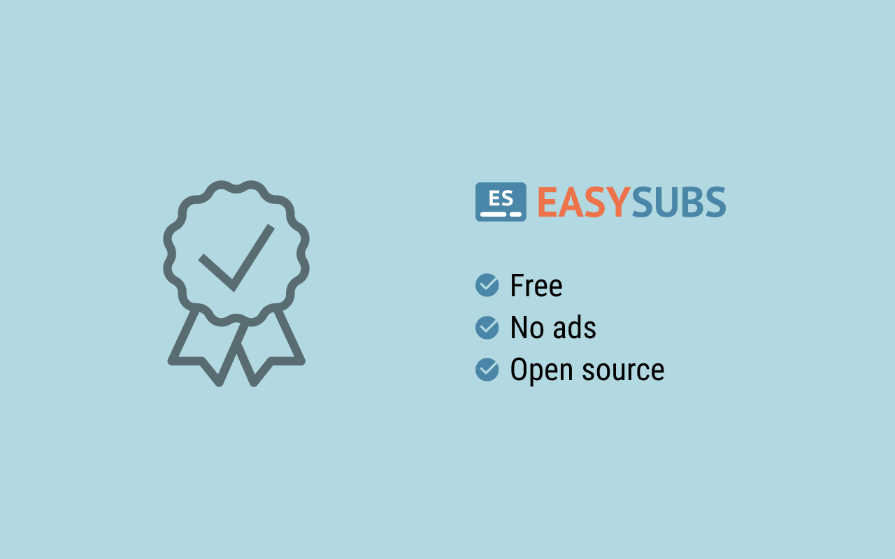 EasySubs – Learn languages by watching films and series chrome谷歌浏览器插件_扩展第5张截图