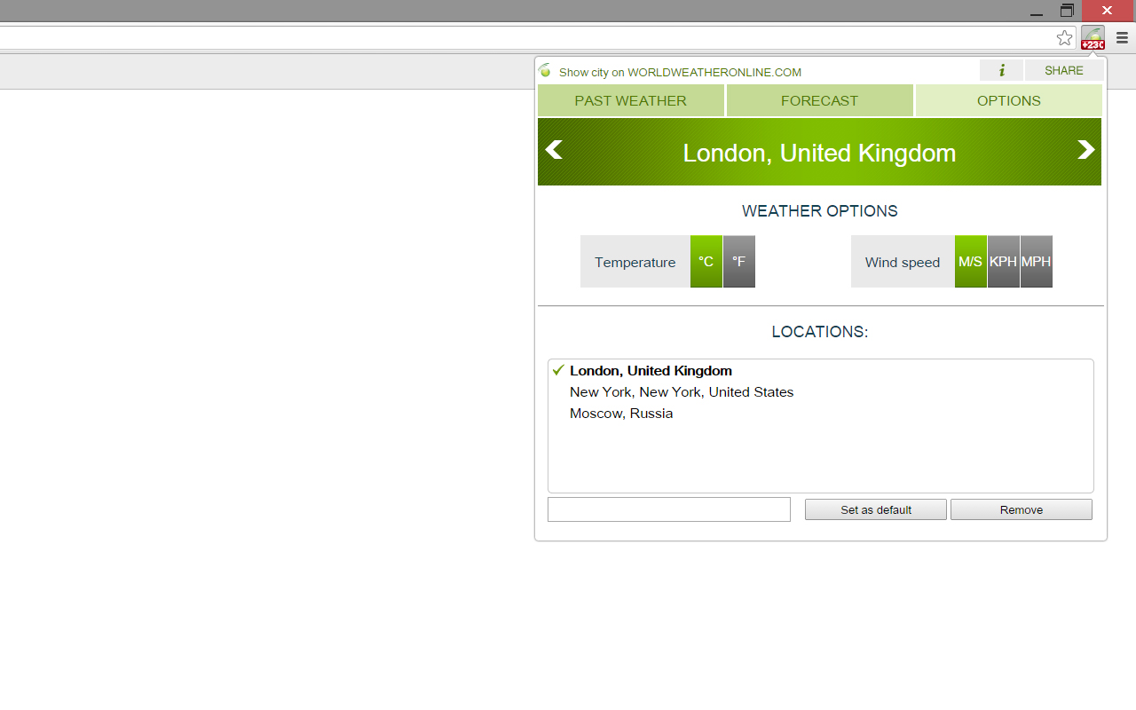 WorldWeatherOnline chrome谷歌浏览器插件_扩展第2张截图