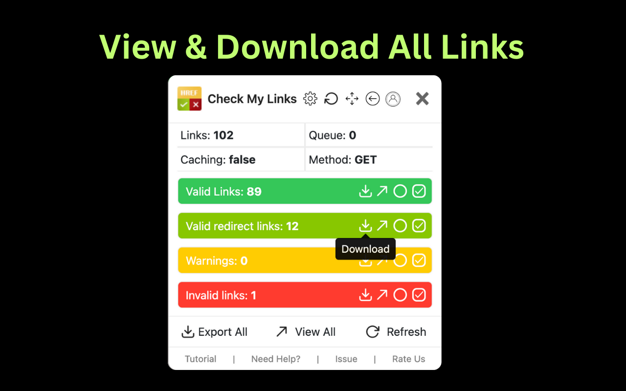 Check My Links chrome谷歌浏览器插件_扩展第1张截图