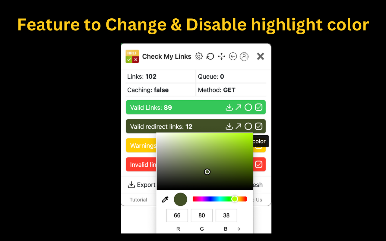 Check My Links chrome谷歌浏览器插件_扩展第4张截图