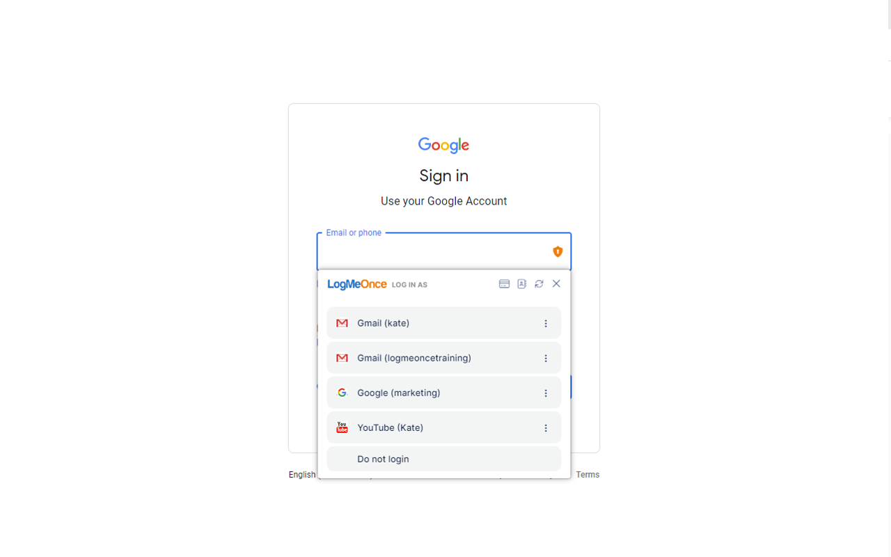 LogMeOnce chrome谷歌浏览器插件_扩展第3张截图