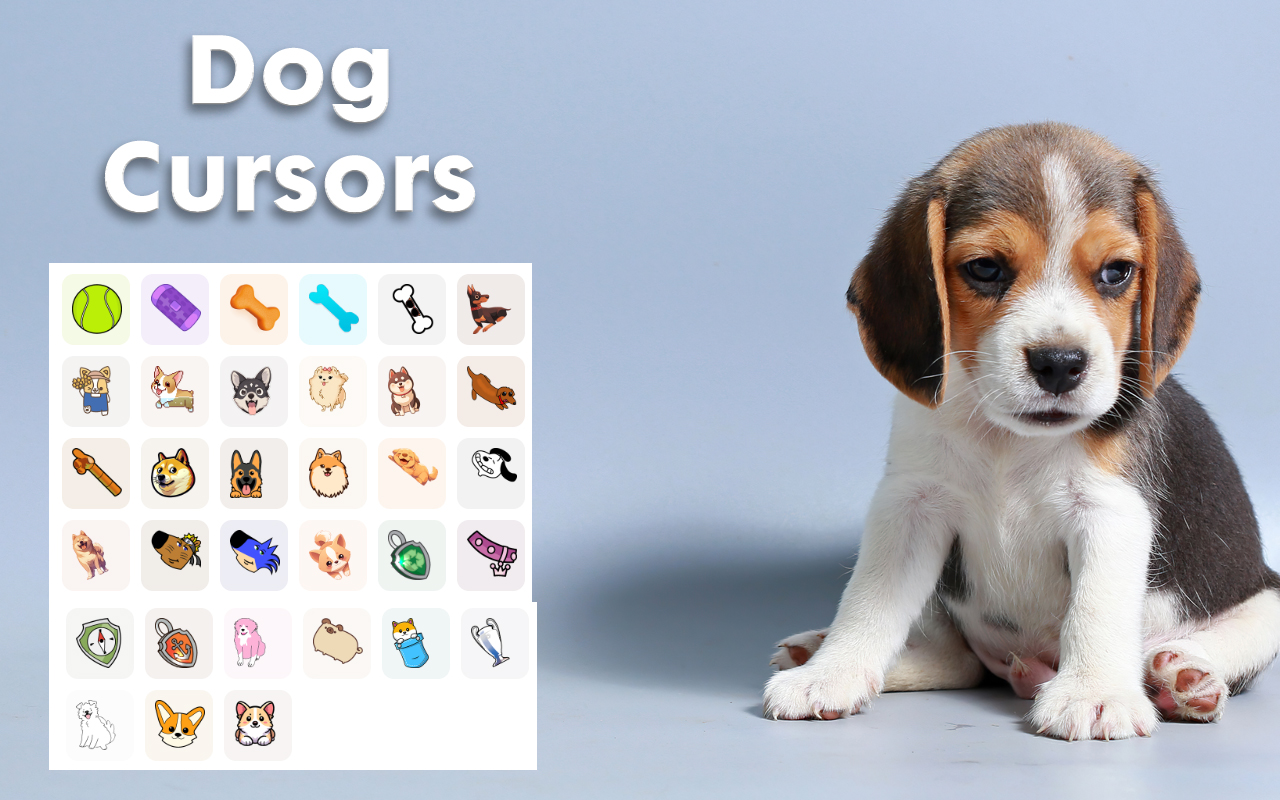 Dogs Cursor - Custom Dog Cursor for Chrome chrome谷歌浏览器插件_扩展第1张截图