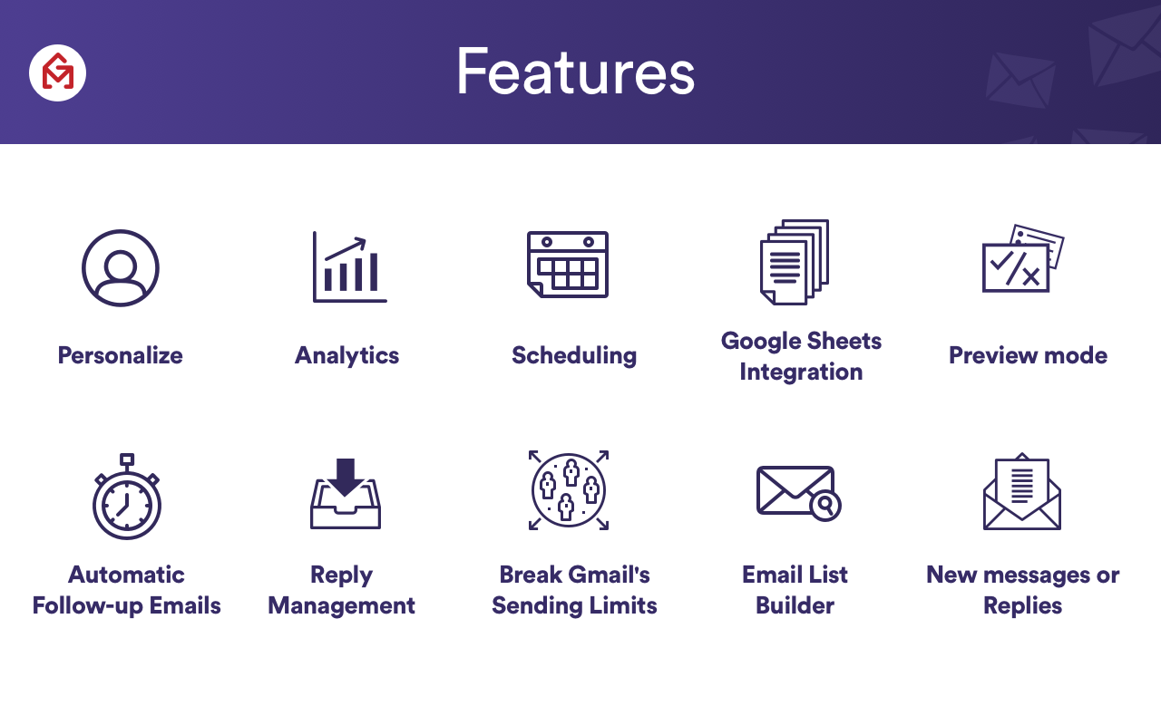 GMass: Powerful mail merge for Gmail chrome谷歌浏览器插件_扩展第1张截图
