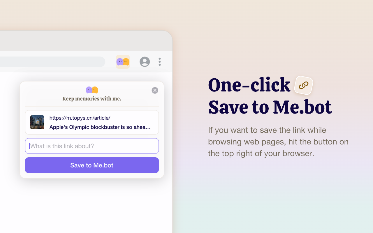 Second.Me chrome谷歌浏览器插件_扩展第2张截图