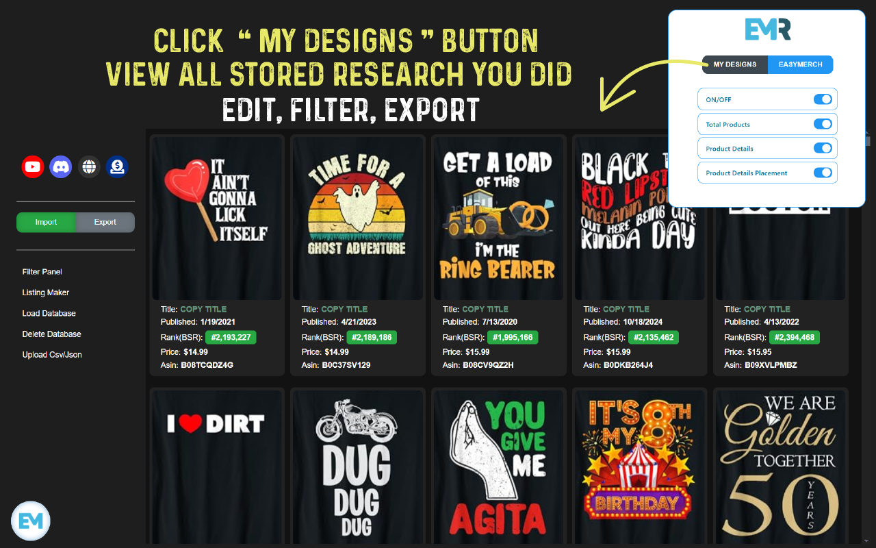 Easy Merch Research™ chrome谷歌浏览器插件_扩展第1张截图