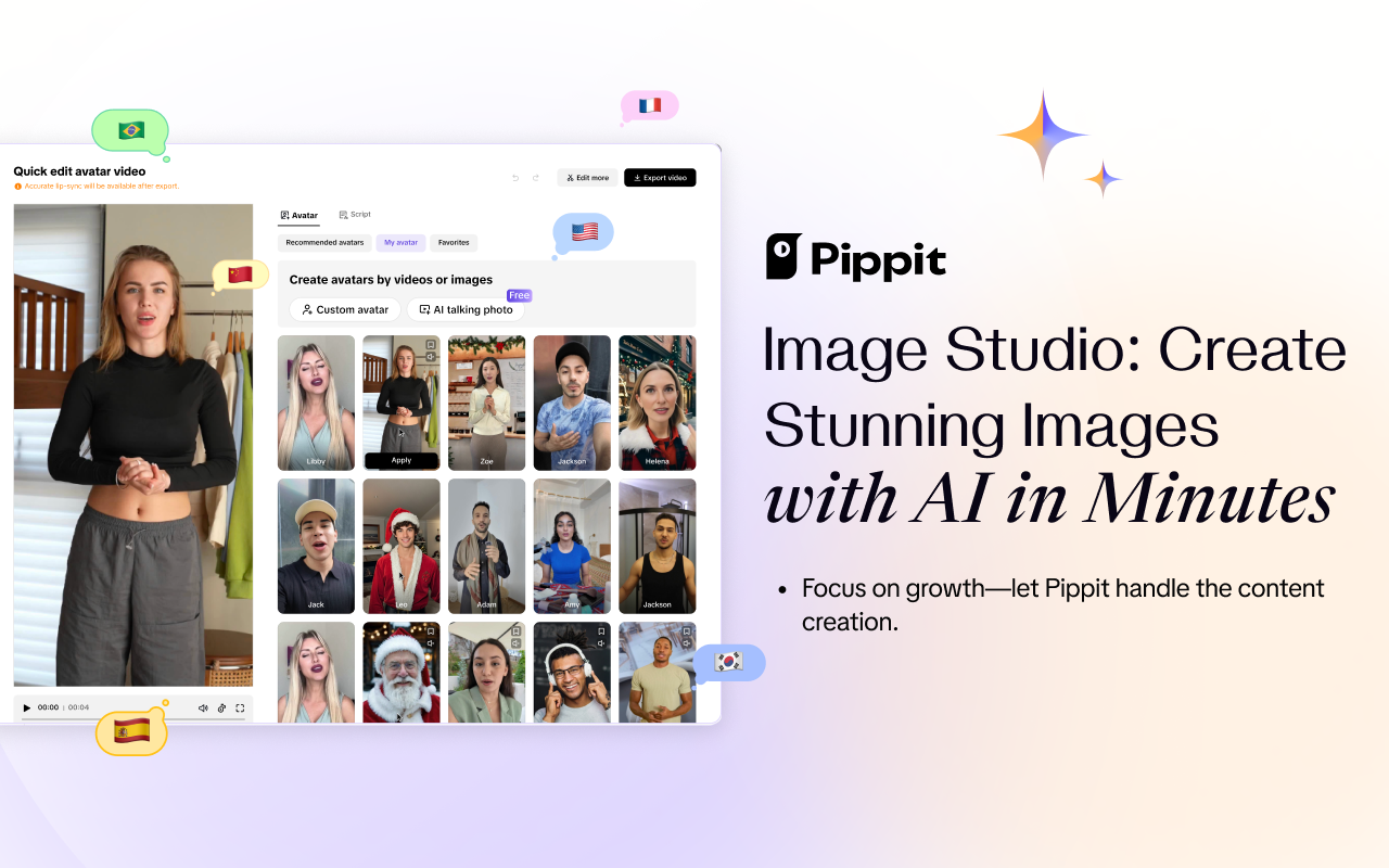 Pippit AI: Convert Any Link to Videos - Free AI Video Generator chrome谷歌浏览器插件_扩展第1张截图