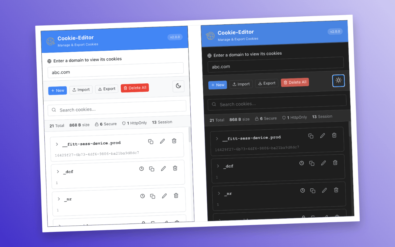 Cookie-Editor chrome谷歌浏览器插件_扩展第2张截图