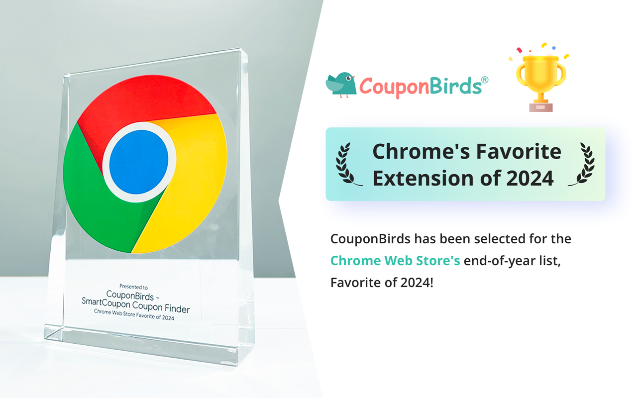CouponBirds - SmartCoupon Coupon Finder chrome谷歌浏览器插件_扩展第1张截图