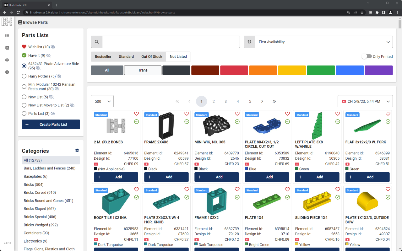 BrickHunter chrome谷歌浏览器插件_扩展第1张截图