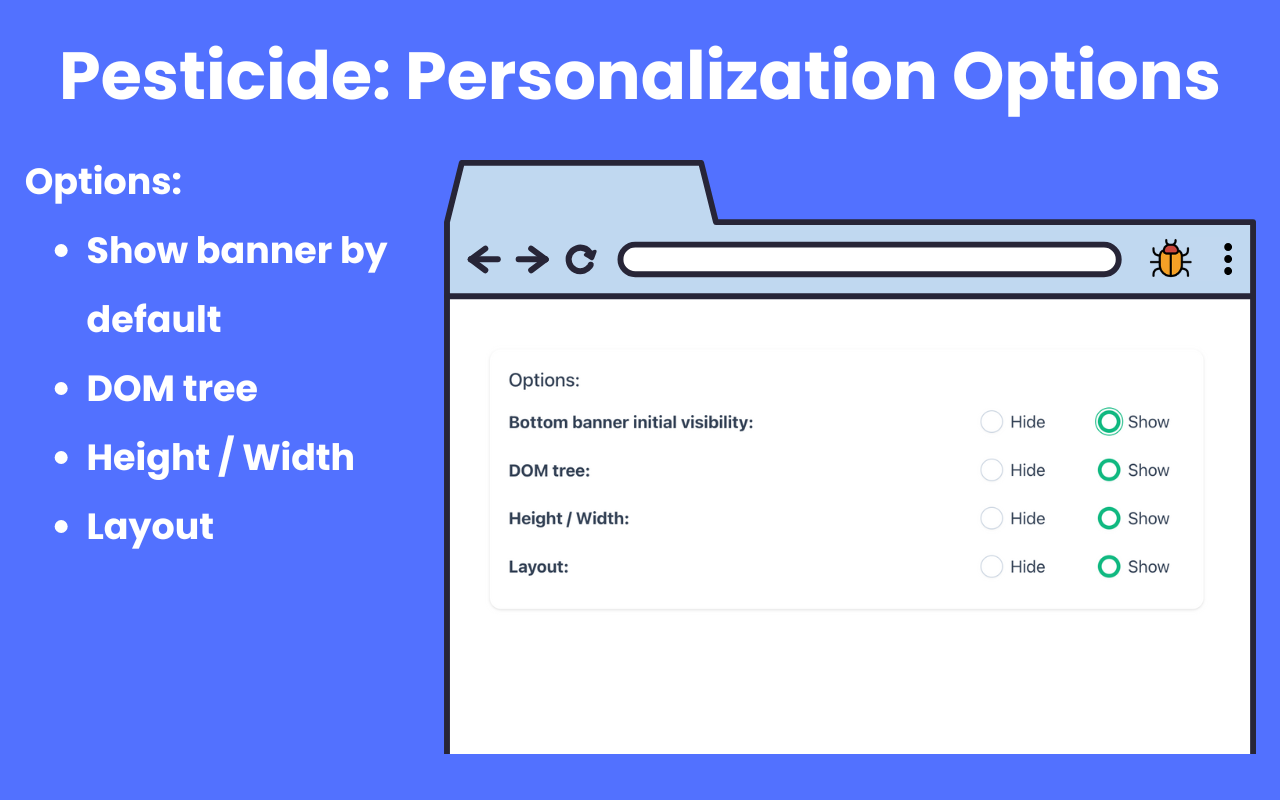 Pesticide - 高级 CSS 调试器 chrome谷歌浏览器插件_扩展第2张截图