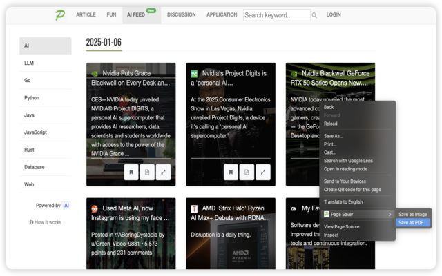 Page Saver - 网页转PDF或图片 chrome谷歌浏览器插件_扩展第3张截图