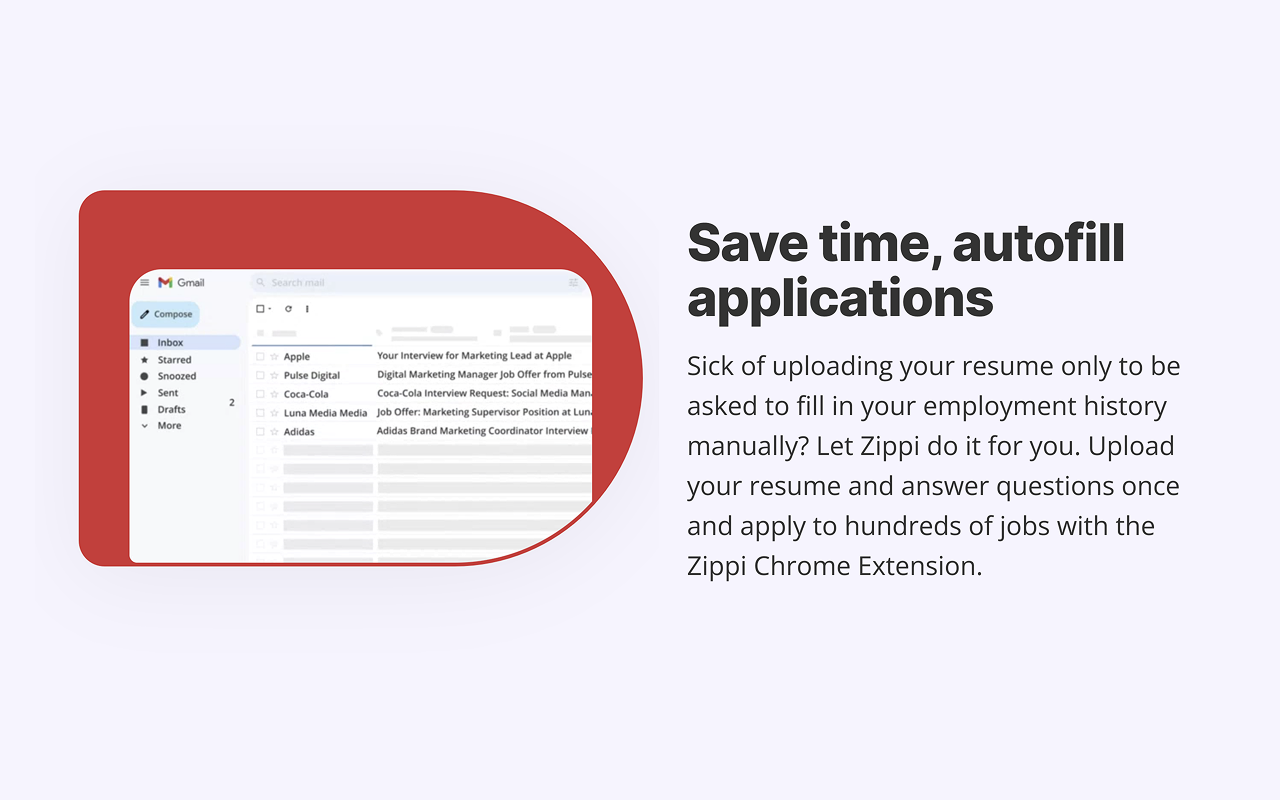 Zippi by Zippia – Autofill Job Applications chrome谷歌浏览器插件_扩展第3张截图