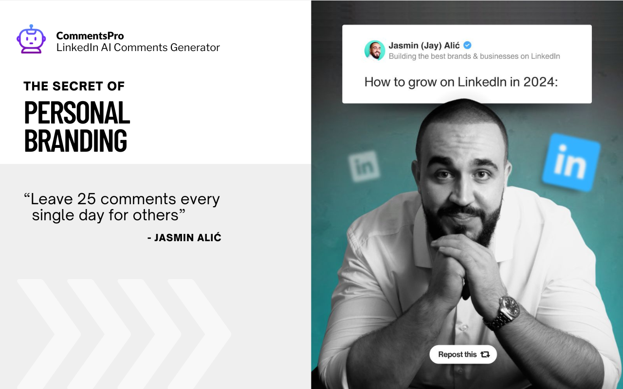 CommentsPro - LinkedIn AI Comments Generator chrome谷歌浏览器插件_扩展第2张截图