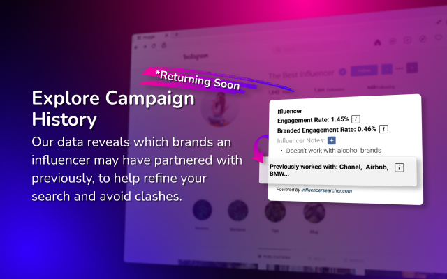 Influencer Searcher Engagement Calculator chrome谷歌浏览器插件_扩展第3张截图