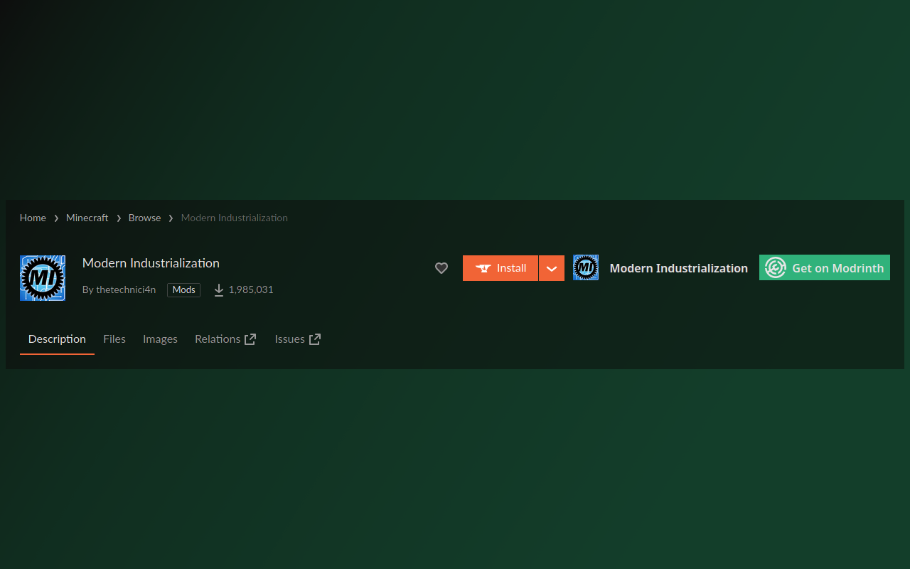 Modrinthify chrome谷歌浏览器插件_扩展第2张截图