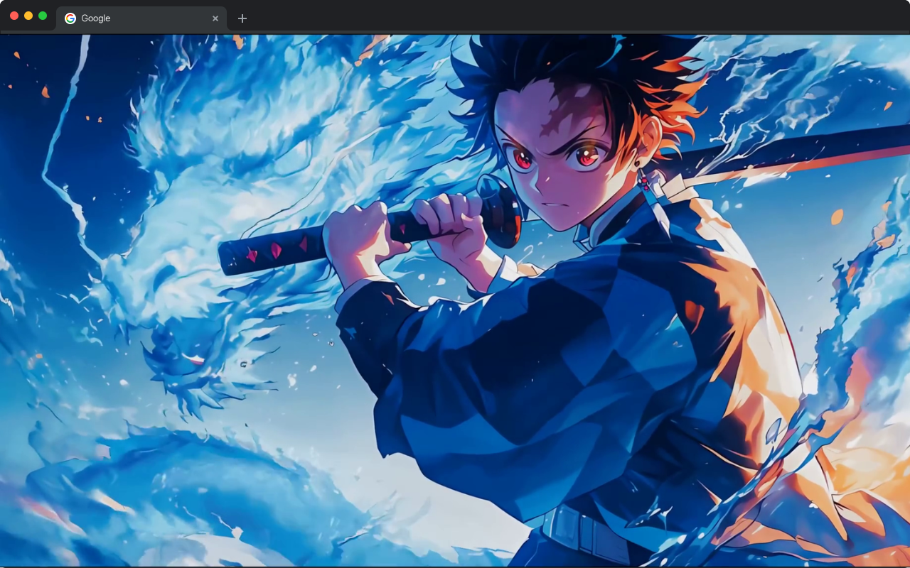 Tanjiro - Demon Slayer Live Wallpaper chrome谷歌浏览器插件_扩展第1张截图