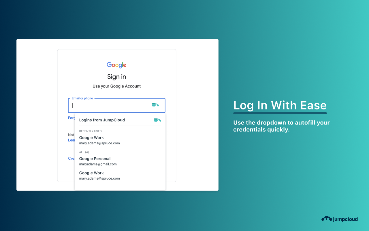 JumpCloud Password Manager chrome谷歌浏览器插件_扩展第4张截图
