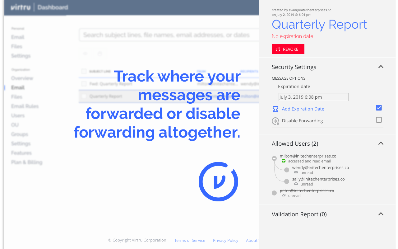 Virtru Email Protection chrome谷歌浏览器插件_扩展第1张截图