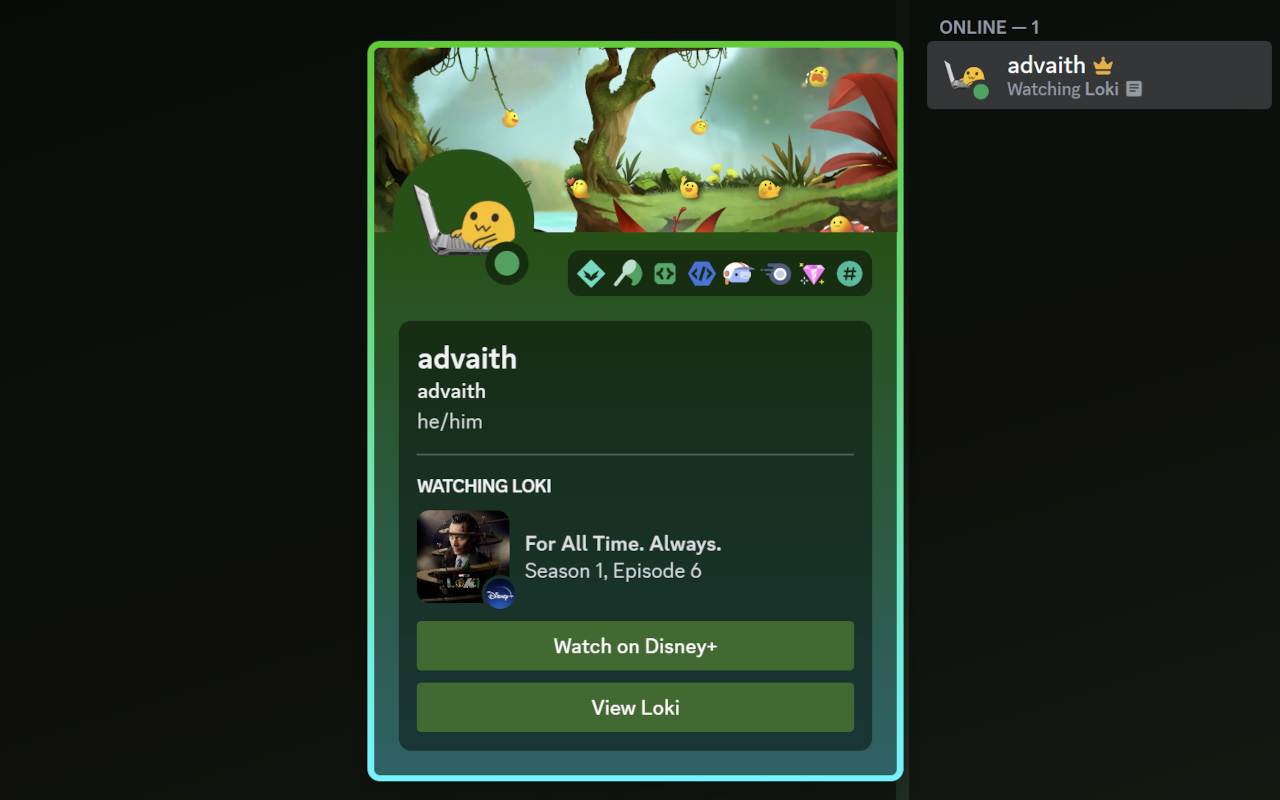 WatchDis chrome谷歌浏览器插件_扩展第2张截图