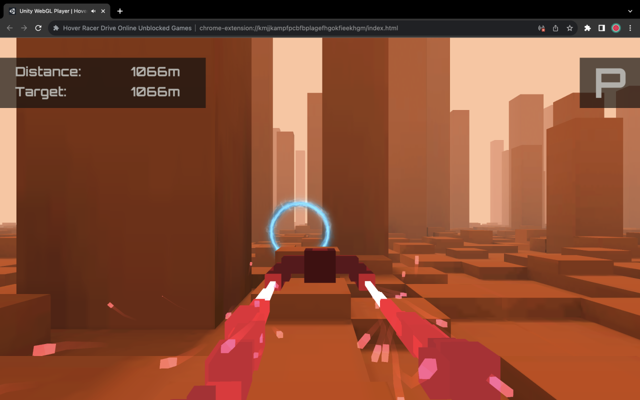 Hover Racer Drive 在线未封锁游戏 chrome谷歌浏览器插件_扩展第3张截图