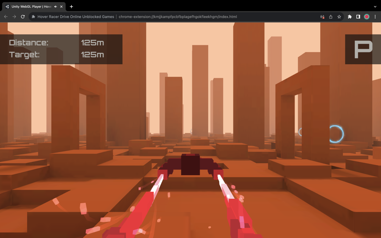 Hover Racer Drive 在线未封锁游戏 chrome谷歌浏览器插件_扩展第5张截图