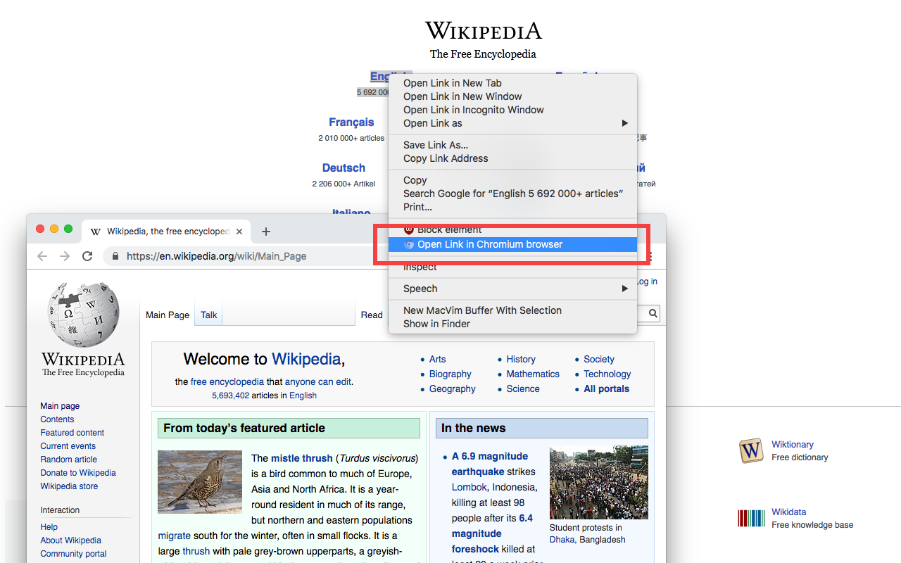 Open in Chromium Browser chrome谷歌浏览器插件_扩展第1张截图
