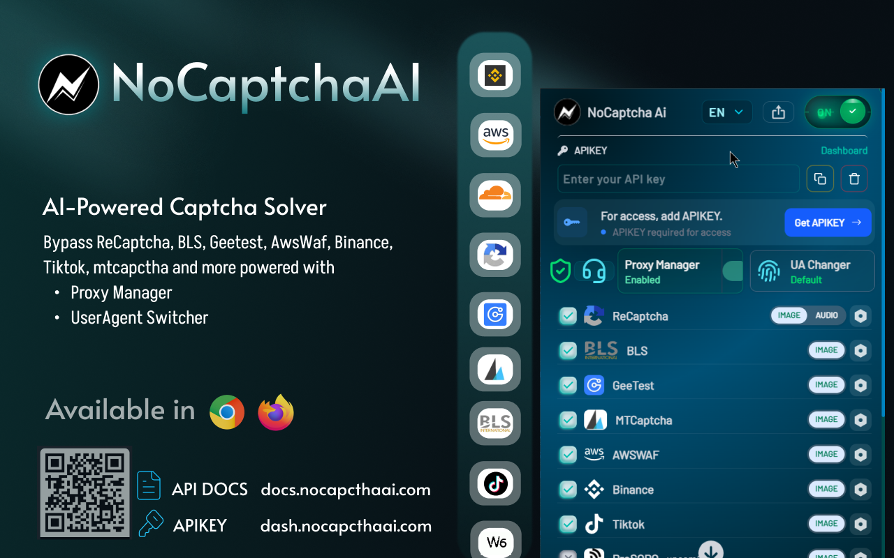 NoCaptcha AI : Auto Captcha Solver chrome谷歌浏览器插件_扩展第3张截图