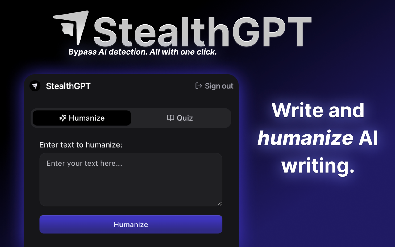 StealthGPT chrome谷歌浏览器插件_扩展第2张截图