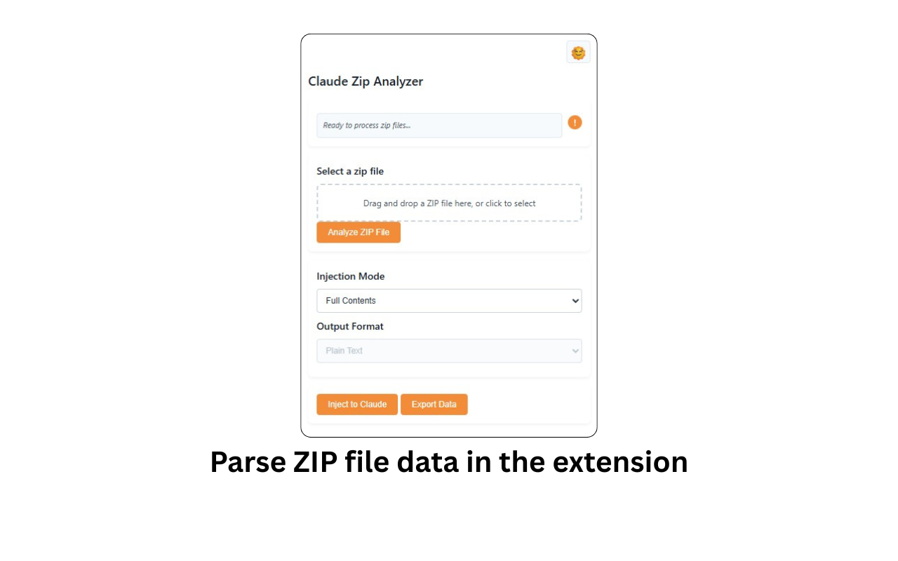 Devizip - Anthropic Zip File Uploader, Claude 4 Sonnet Dev Tool chrome谷歌浏览器插件_扩展第2张截图
