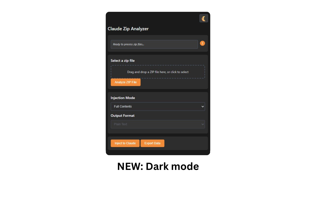 Devizip - Anthropic Zip File Uploader, Claude 4 Sonnet Dev Tool chrome谷歌浏览器插件_扩展第4张截图