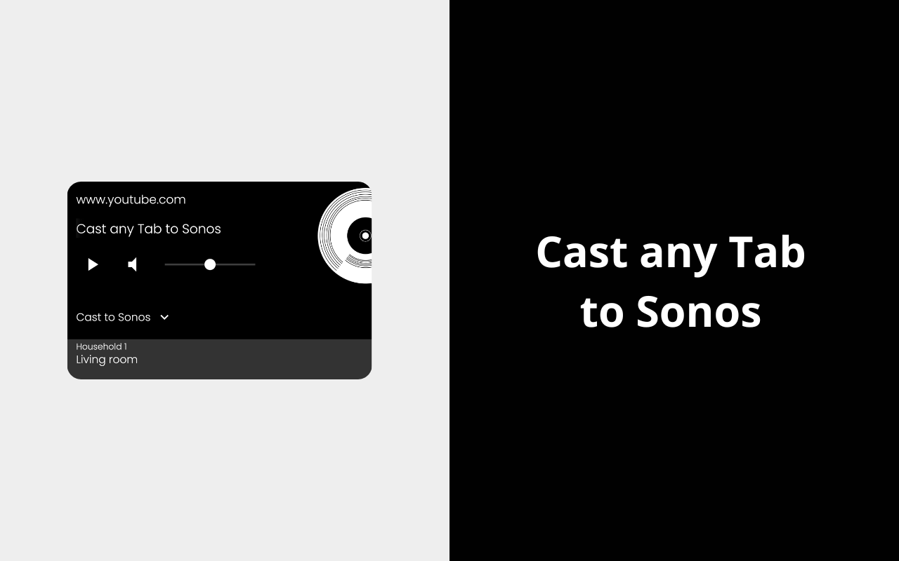 Cast to Sonos chrome谷歌浏览器插件_扩展第2张截图