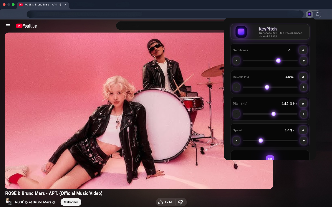 KeyPitch chrome谷歌浏览器插件_扩展第3张截图
