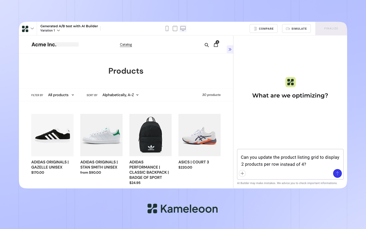 Kameleoon Prompt-Based Experimentation (PBX) chrome谷歌浏览器插件_扩展第4张截图