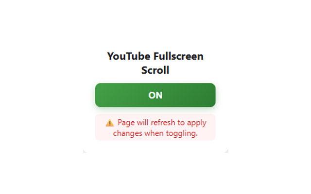 YouTube Fullscreen Scroll Fix chrome谷歌浏览器插件_扩展第1张截图