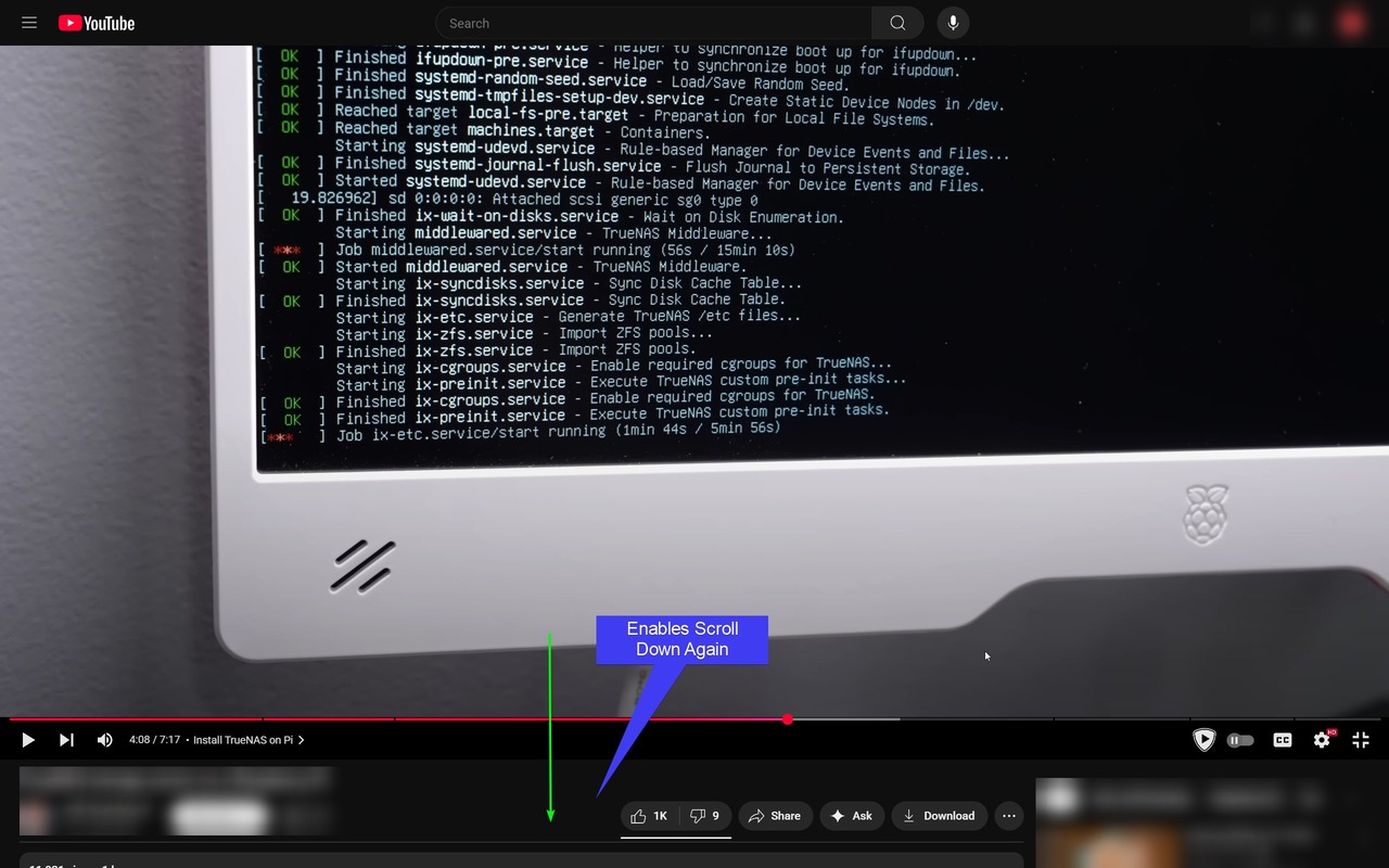 Restore YouTube Fullscreen Scroll chrome谷歌浏览器插件_扩展第1张截图