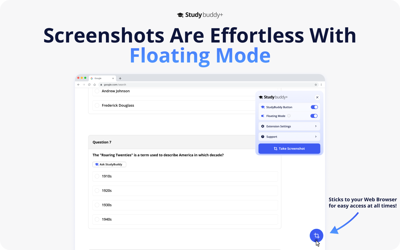 StudyBuddy - Homework Solver chrome谷歌浏览器插件_扩展第1张截图