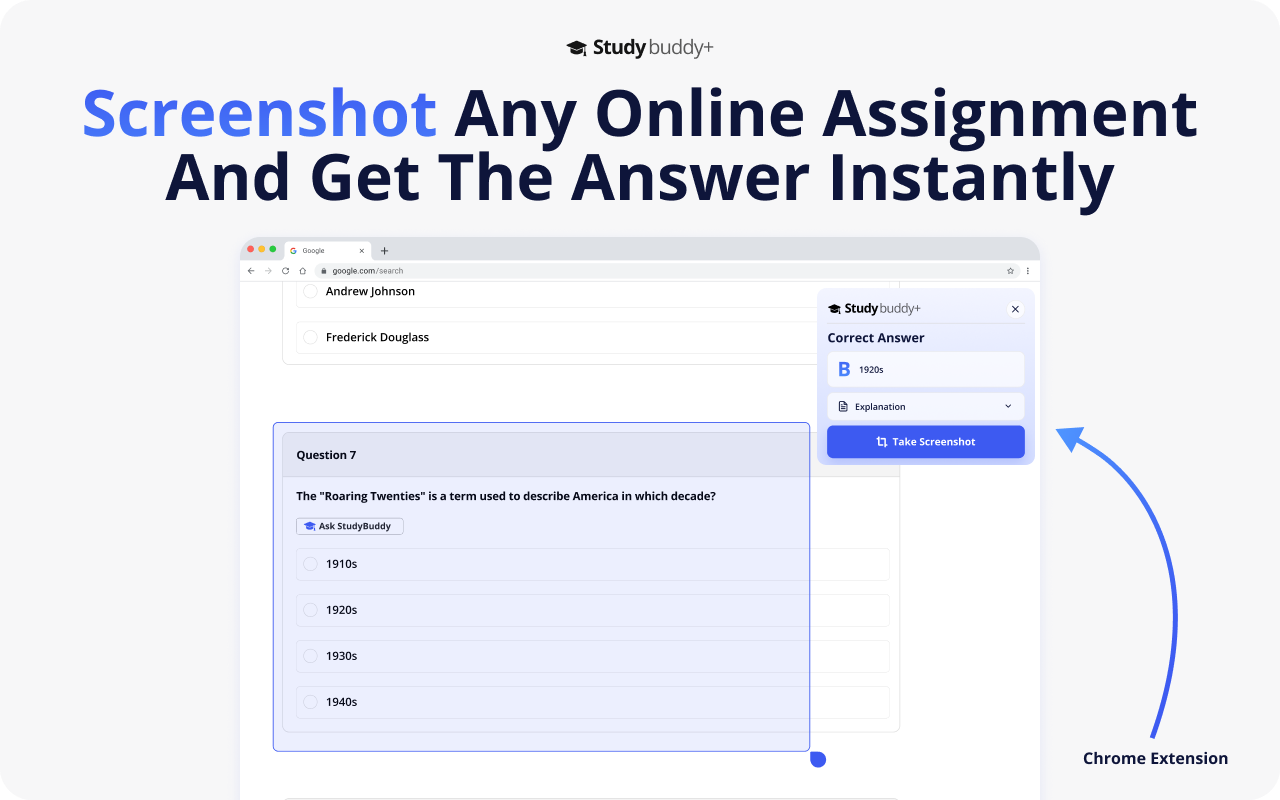 StudyBuddy - Homework Solver chrome谷歌浏览器插件_扩展第4张截图