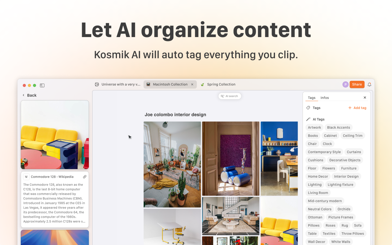 Kosmik Web Clipper chrome谷歌浏览器插件_扩展第2张截图