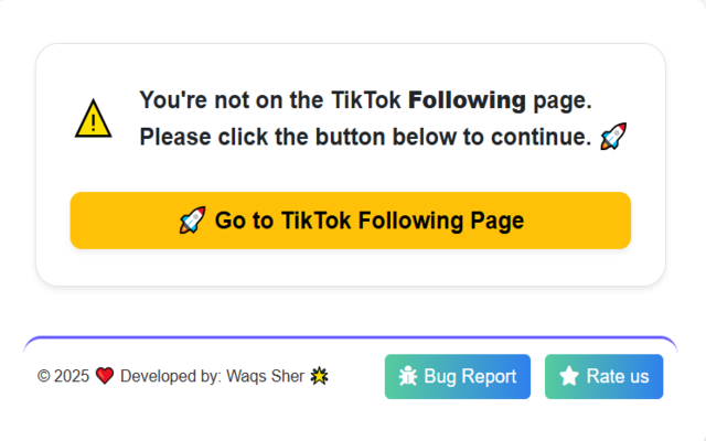 Tiktok Unfollower Pro 2025 chrome谷歌浏览器插件_扩展第2张截图