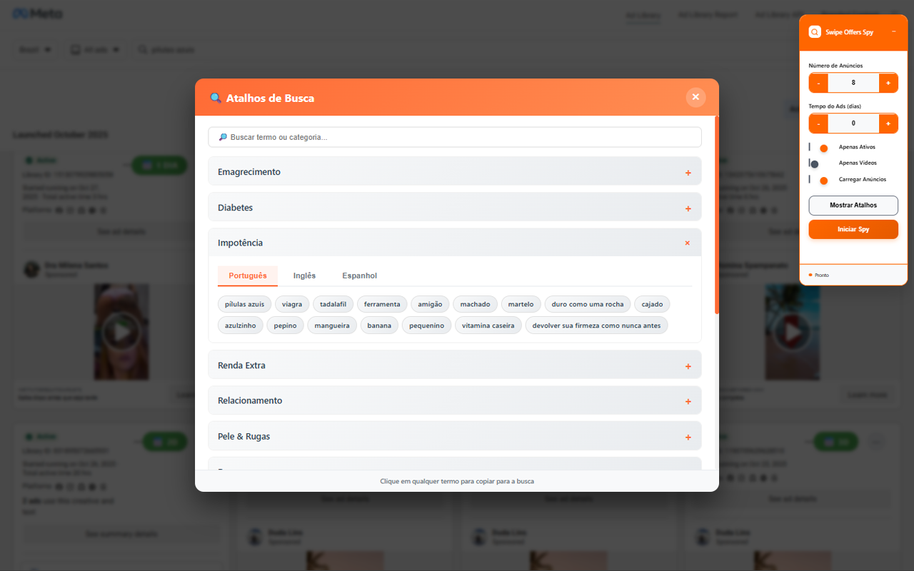 Swipe Offers Spy - Facebook Ads Analyzer chrome谷歌浏览器插件_扩展第3张截图