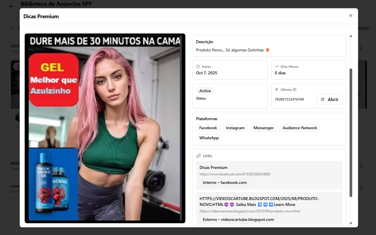 Swipe Offers Spy - Facebook Ads Analyzer chrome谷歌浏览器插件_扩展第4张截图