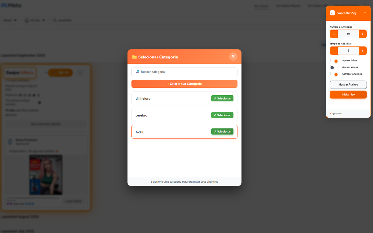 Swipe Offers Spy - Facebook Ads Analyzer chrome谷歌浏览器插件_扩展第5张截图