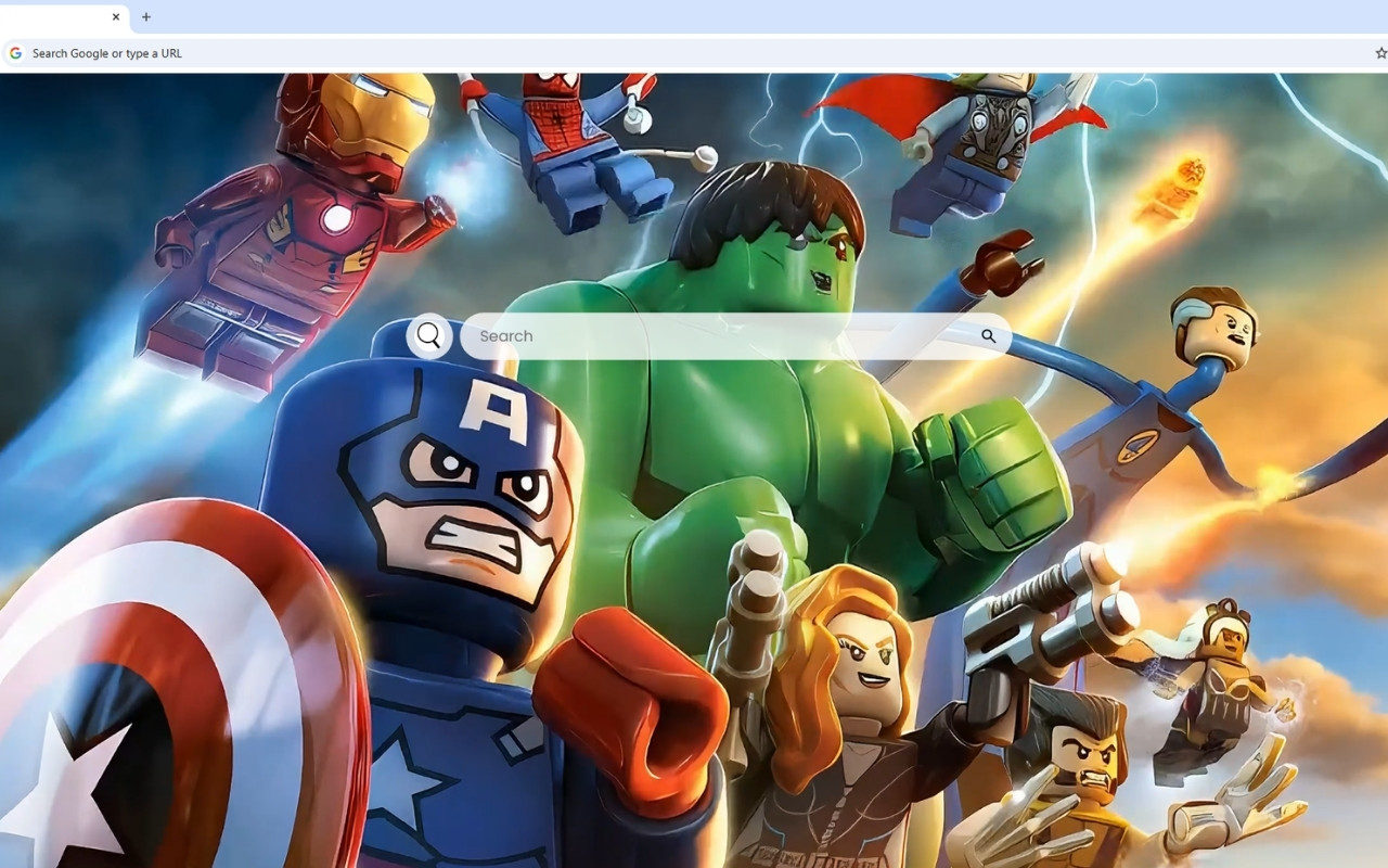 LEGO Marvel Super Heroes Live Wallpaper chrome谷歌浏览器插件_扩展第2张截图