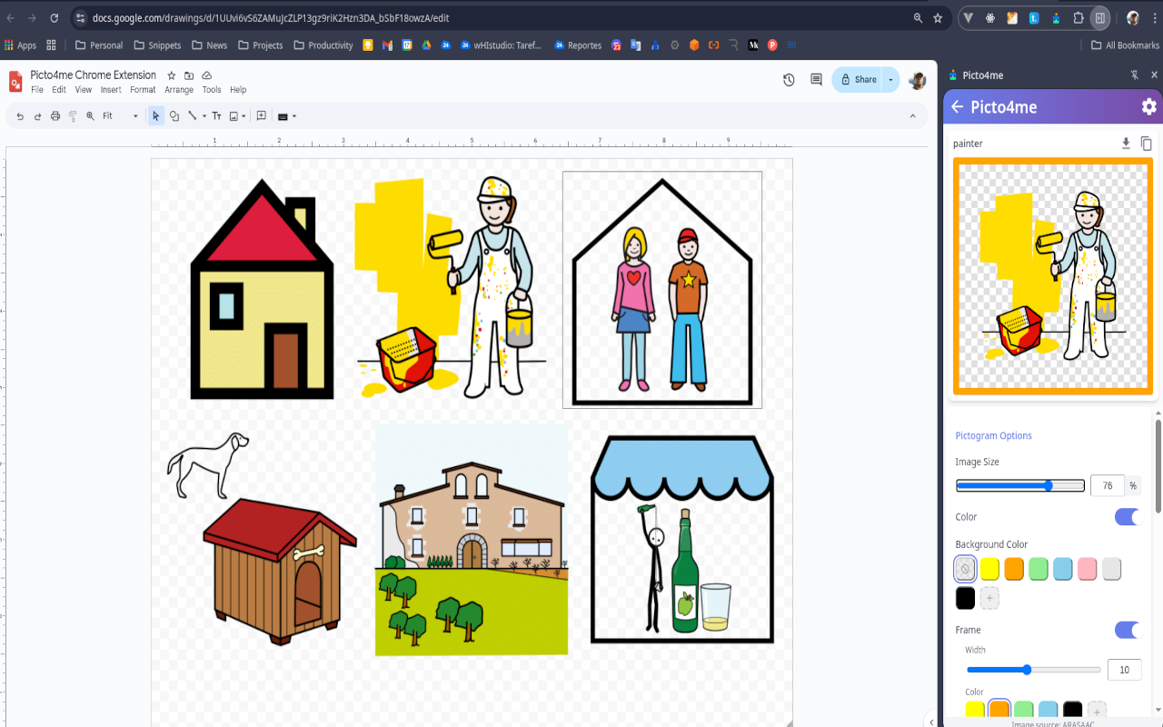 Picto4me chrome谷歌浏览器插件_扩展第1张截图