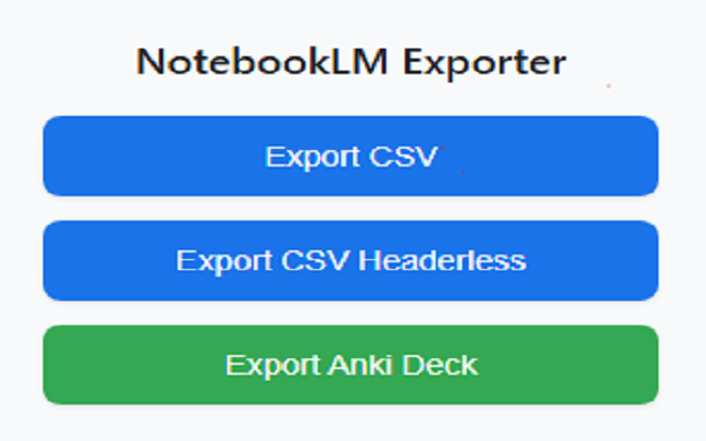 NotebookLM Flashcards Export chrome谷歌浏览器插件_扩展第1张截图