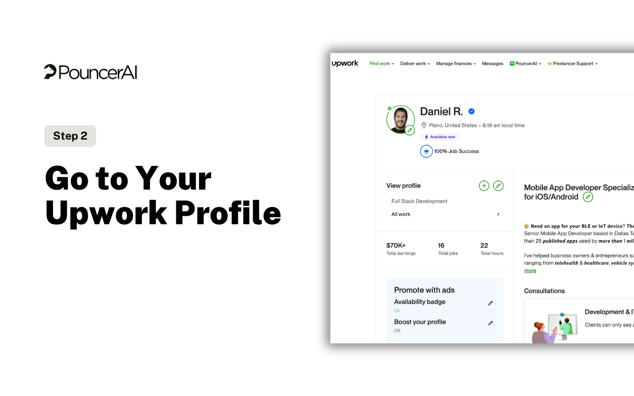 PouncerAI - Profile Optimizer for Upwork chrome谷歌浏览器插件_扩展第1张截图