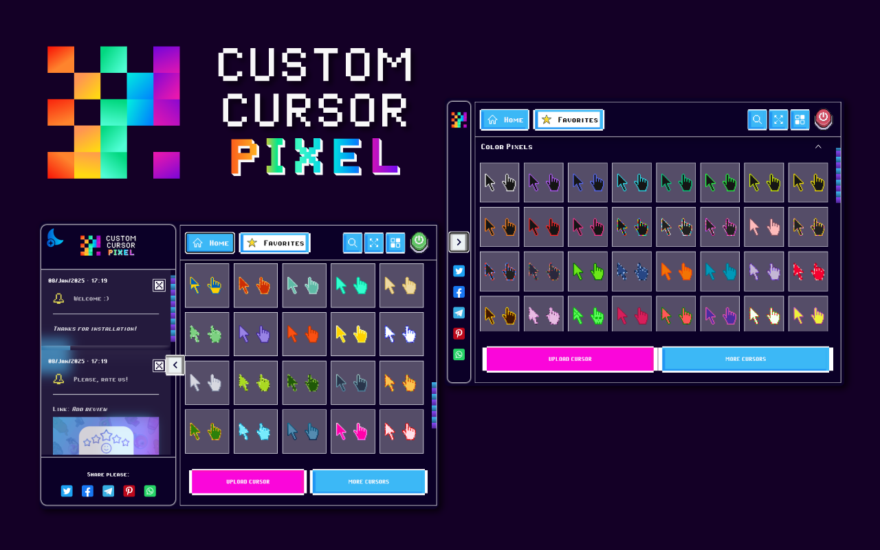 Cursor Pixel - Custom Cursor chrome谷歌浏览器插件_扩展第1张截图