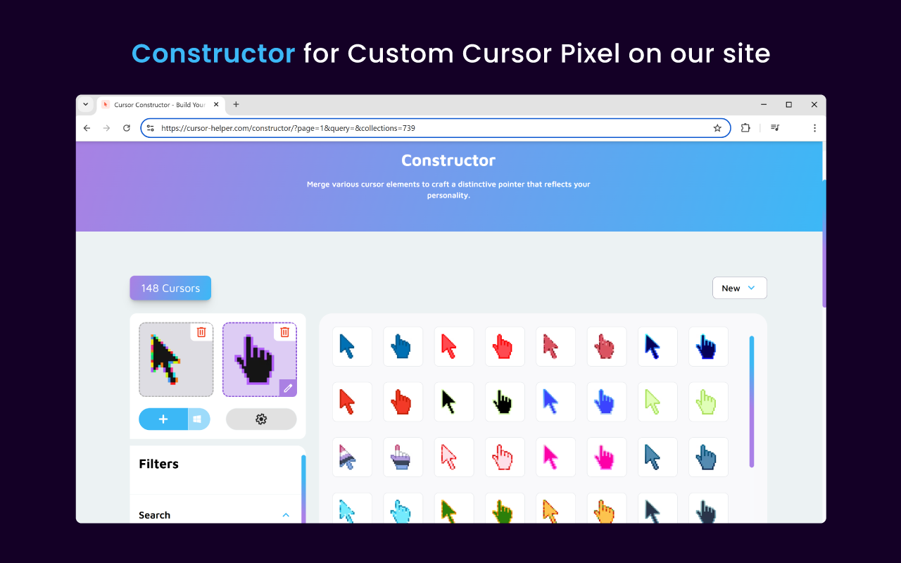 Cursor Pixel - Custom Cursor chrome谷歌浏览器插件_扩展第3张截图
