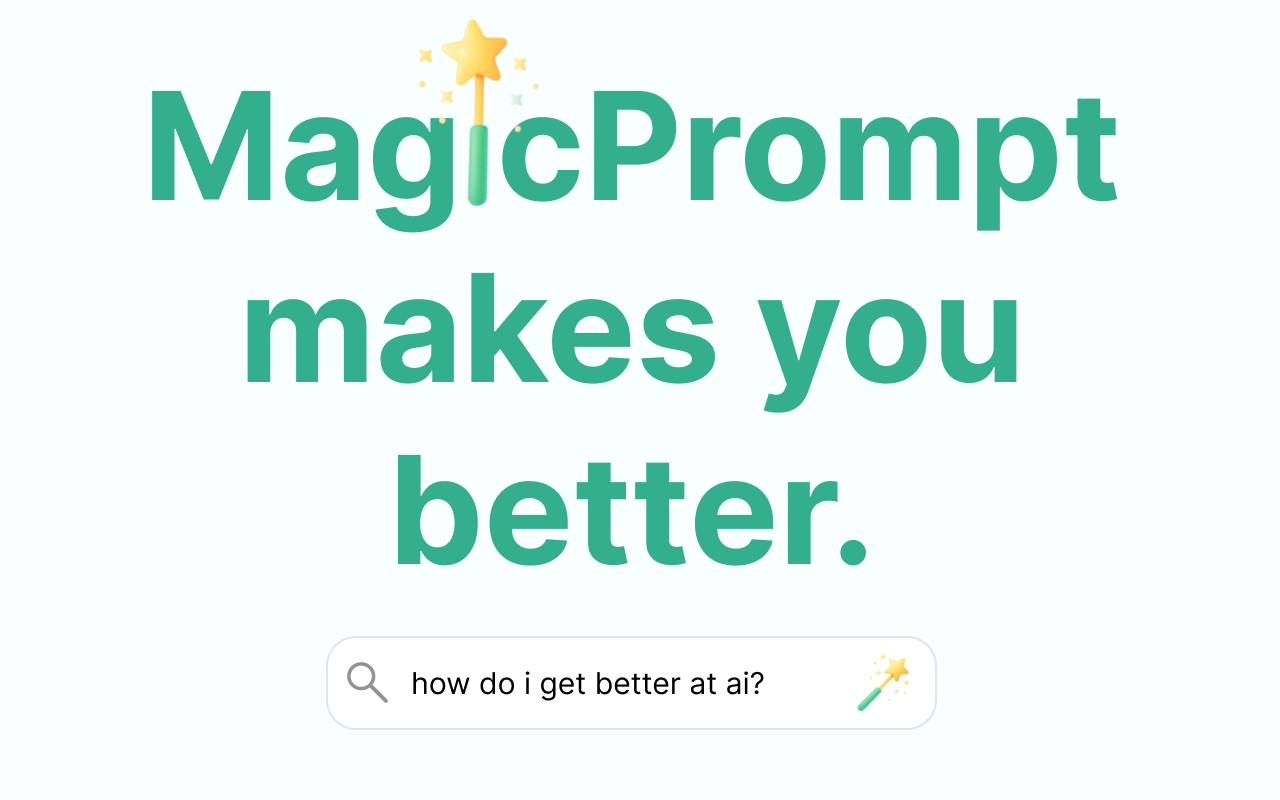 MagicPrompt - AI Prompt Generator chrome谷歌浏览器插件_扩展第3张截图